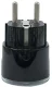 Shelly Plug PM Gen3 Matter 13A išmanusis lizdas, juodas