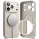 Ringke iPhone 17 Pro Max Case Silicone Magnetic MagSafe, Beige