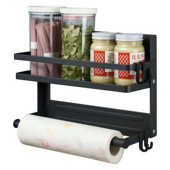 Kitchen Organizer with Shelf and Holder