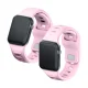 3mk silikoninis laikrodžio dirželis Apple Watch 42 / 44 / 45 / 49 mm, rožinis