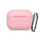 Ausinių dėklas Tech-Protect Silicone Hook, skirtas AirPods Pro, rožinis