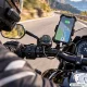 Motociklo įkroviklis XS01, USB-A ir USB-C, 54 W, su Bluetooth valdymu