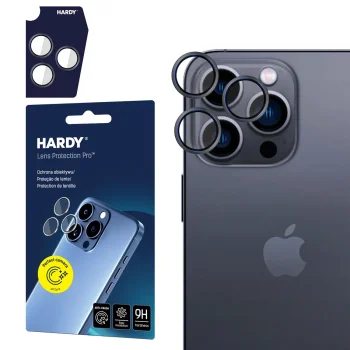 Apple iPhone 16 Pro /16 Pro Max - HARDY Lens Protection Pro Black