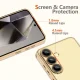 Tech-Protect MagFlex MagSafe dėklas Samsung Galaxy A56 5G - Transparent Gold