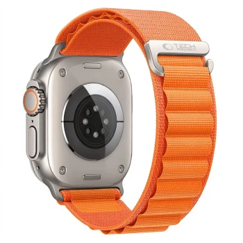 Tech-Protect Nylon Pro strap for Apple Watch 44/45/46/49 mm, orange