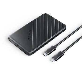 Orico 25PW1C-C3 2.5" HDD/SSD USB-C dėklas, juodas
