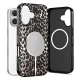 Tech-Protect Lamano MagSafe Phone Case Cover iPhone 17 - black and brown