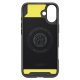 Spigen Rugged Armor MagSafe dėklas telefonui iPhone 16, juodas