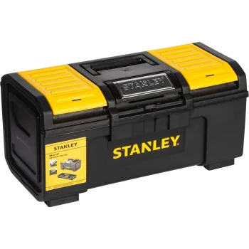 Įrankių dėžė Stanley Basic 19 1-79-217, 16.3 l, juoda / geltona