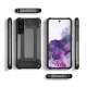 Hibridinis apsauginis dėklas Hybrid Armor skirtas Samsung Galaxy S23+, juodas