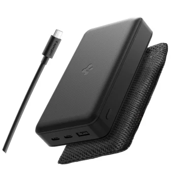 Išorinė baterija Spigen EA3030 30000mAh 30W, juoda