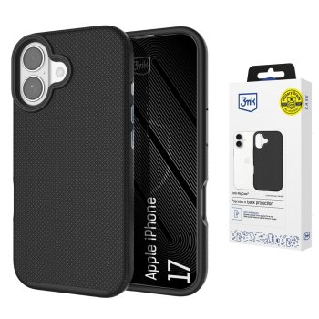 3mk Fortis MagCase for iPhone 17 - Black