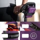 Dviračio balnelio krepšys Rockbros F006 0.35 l - Violetinis