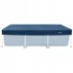 Intex 28036 Frame Pool Cover 260x160 cm, Dark Blue