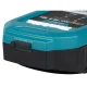 Akumuliatorių įkroviklis Makita 1915T9-4 DC18SJ LXT 14.4V / 18V USB-PD, juodas / mėlynas