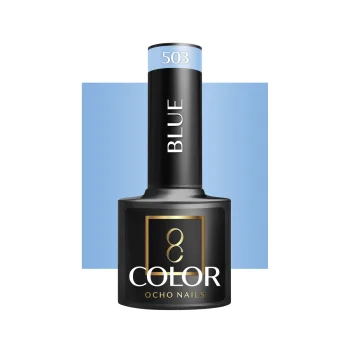 „Ocho Nails“ gelinis lakas Blue 503, 5 g