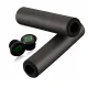 Rockbros GMBT1001BK silikoninės dviračio rankenos, juodos