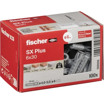 Kaiščiai Fischer SX Plus 6x30, 100 vnt.