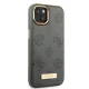Guess Peony Logo Plate MagSafe dėklas telefonui iPhone 13, pilkas