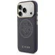 Guess Perforated 4G MagSafe dėklas iPhone 17 Pro Max, mėlynas