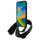 BMW iPhone 16 Pro Max dėklas M Edition Carbon Stripe & Strap, juodas