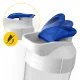 4Fizjo ULTRA Sports Shaker 700 ml, White/Blue