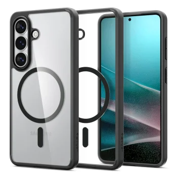 Spigen Ultra Hybrid Mag MagSafe Case for Samsung Galaxy S26+ - Clear Black