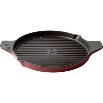 Ketaus grilio keptuvė Berkel 32 cm indukcijai, raudona