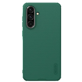 Nillkin Super Frosted Shield Pro dėklas Samsung Galaxy A36 5G, tamsiai žalias