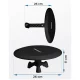 Berdsen BD-955 aktyvi vidaus ir lauko TV antena DVB-T2 4K, juoda