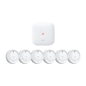 Dūmų detektorių ir bazinės stoties rinkinys X-Sense XS0D-MR61, 6 vnt.