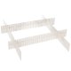 Adjustable Drawer Dividers Organizer, Set of 4, Beige