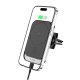 Tech-Protect CW19 MagSafe magnetinis automobilinis laikiklis su 15W įkrovikliu, juodas