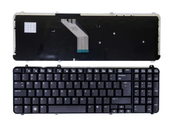 Klaviatūra HP Pavilion DV6-1000 / DV6-2000 serijai, juoda
