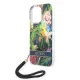 Guess dėklas iPhone 14 Pro Max telefonui su riešo juostele, mėlynas