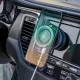 Dudao F24MAX automobilinis laikiklis su 15W belaidžiu įkrovikliu, MagSafe, juodas