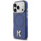 Karl Lagerfeld IML K Head MagSafe dėklas iPhone 17 Pro Max, mėlynas