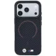 Dėklas BMW M Kevlar MagSafe skirtas iPhone 18 Pro / 17 Pro, juodas