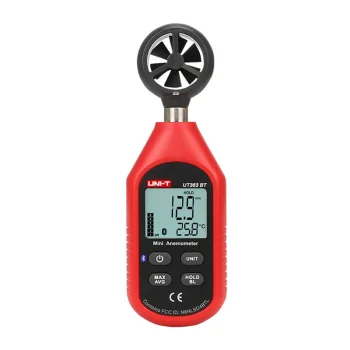 Mini anemometras Uni-T UT363BT su Bluetooth