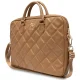 Nešiojamojo kompiuterio krepšys Guess Quilted 4G iki 16\", rudas