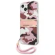 Guess GUHCP13MKCABPI Camouflage dėklas Apple iPhone 13, Pink