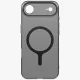 Uniq dėklas iPhone 17 Air telefonui Airsuit Magclick Charging, juodas