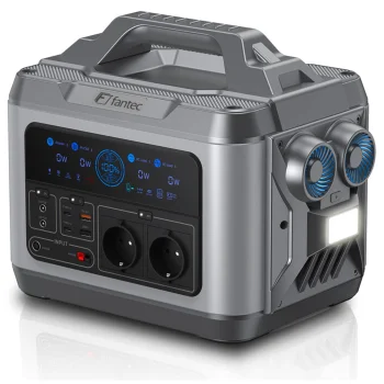 Maitinimo stotelė FANTEC PGS-1200 1200W 1110Wh, pilka