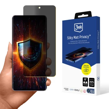 Apsauginė plėvelė 3mk Silky Matt Privacy skirta Realme 14 Pro