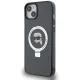 Karl Lagerfeld dėklas iPhone 15 su MagSafe ir stovu, juodas