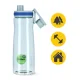 4Fizjo Tritan Sports Water Bottle 850 ml, Blue