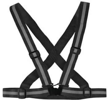Reflective Harness Vest, Black