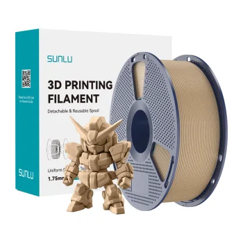 3D spausdintuvo plastikas Sunlu PLA+ 2.0 1.75mm, Oak