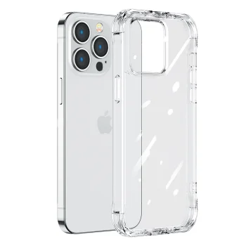 Joyroom iPhone 14 Pro Max dėklas Defender Series su stovu, skaidrus