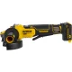 Akumuliatorinis kampinis šlifuoklis DeWalt DCG416VSN-XJ 18V 125 mm, be akumuliatoriaus ir kroviklio